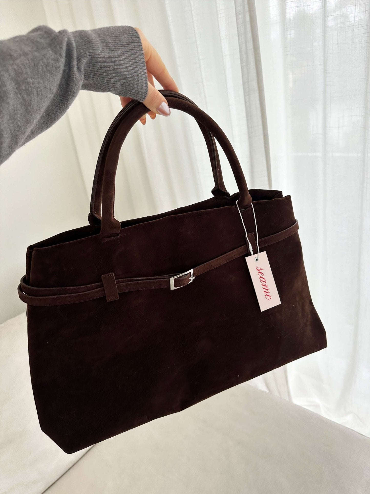 Dalila Suede Bag