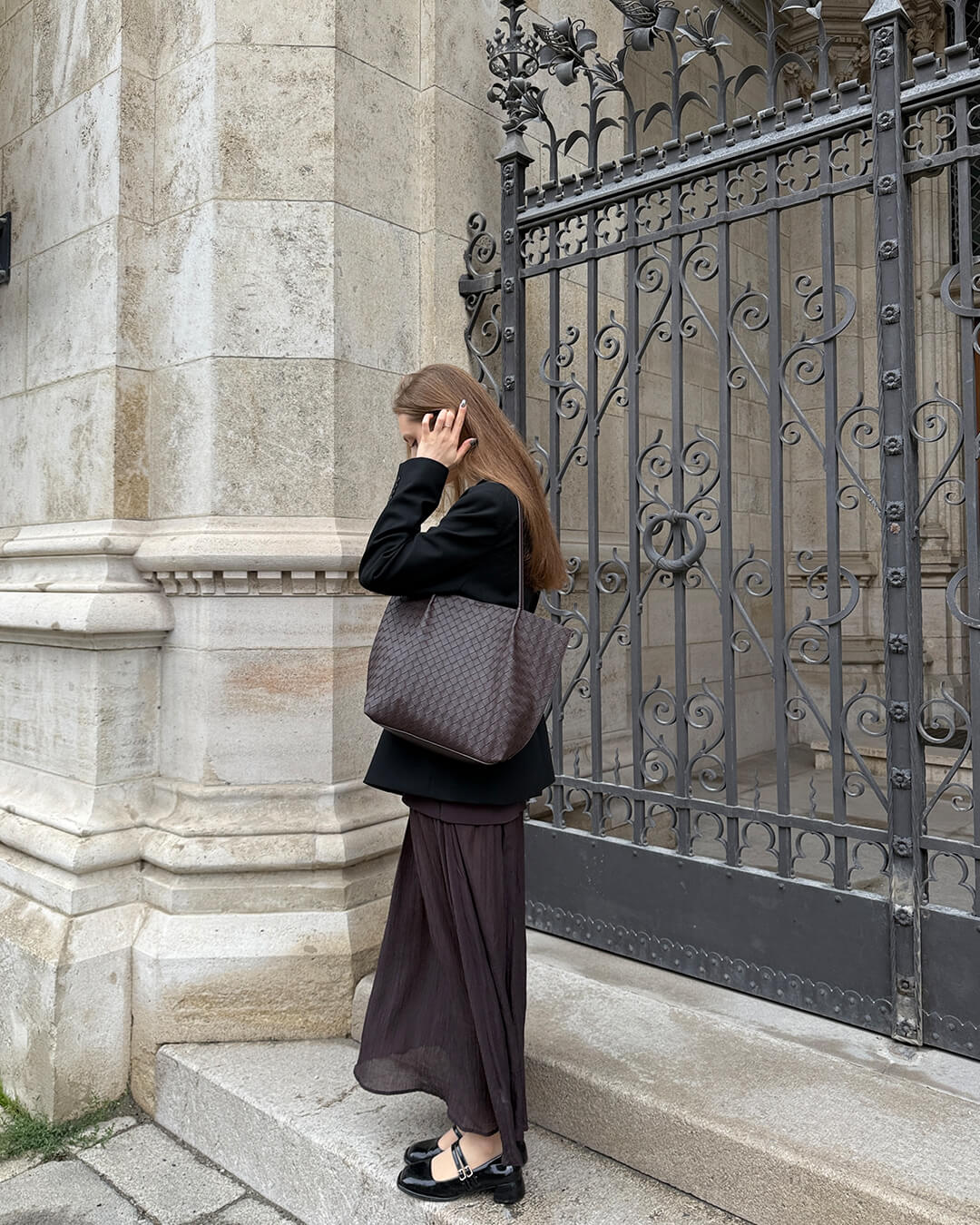 Diana Woven Tote Bag