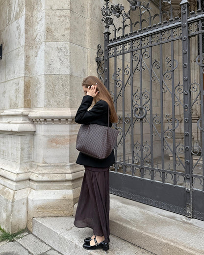 Diana Woven Tote Bag