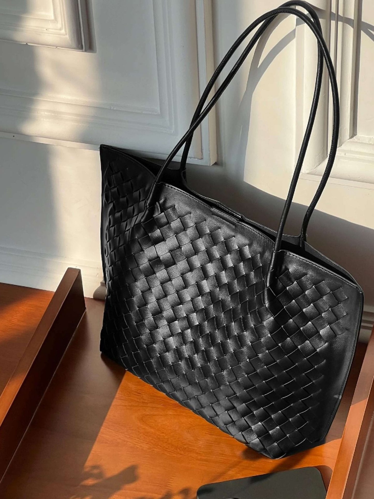 Diana Woven Tote Bag