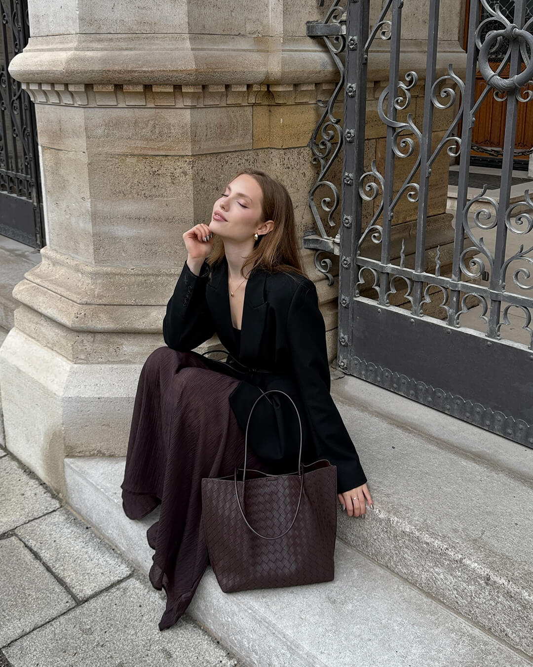 Diana Woven Tote Bag