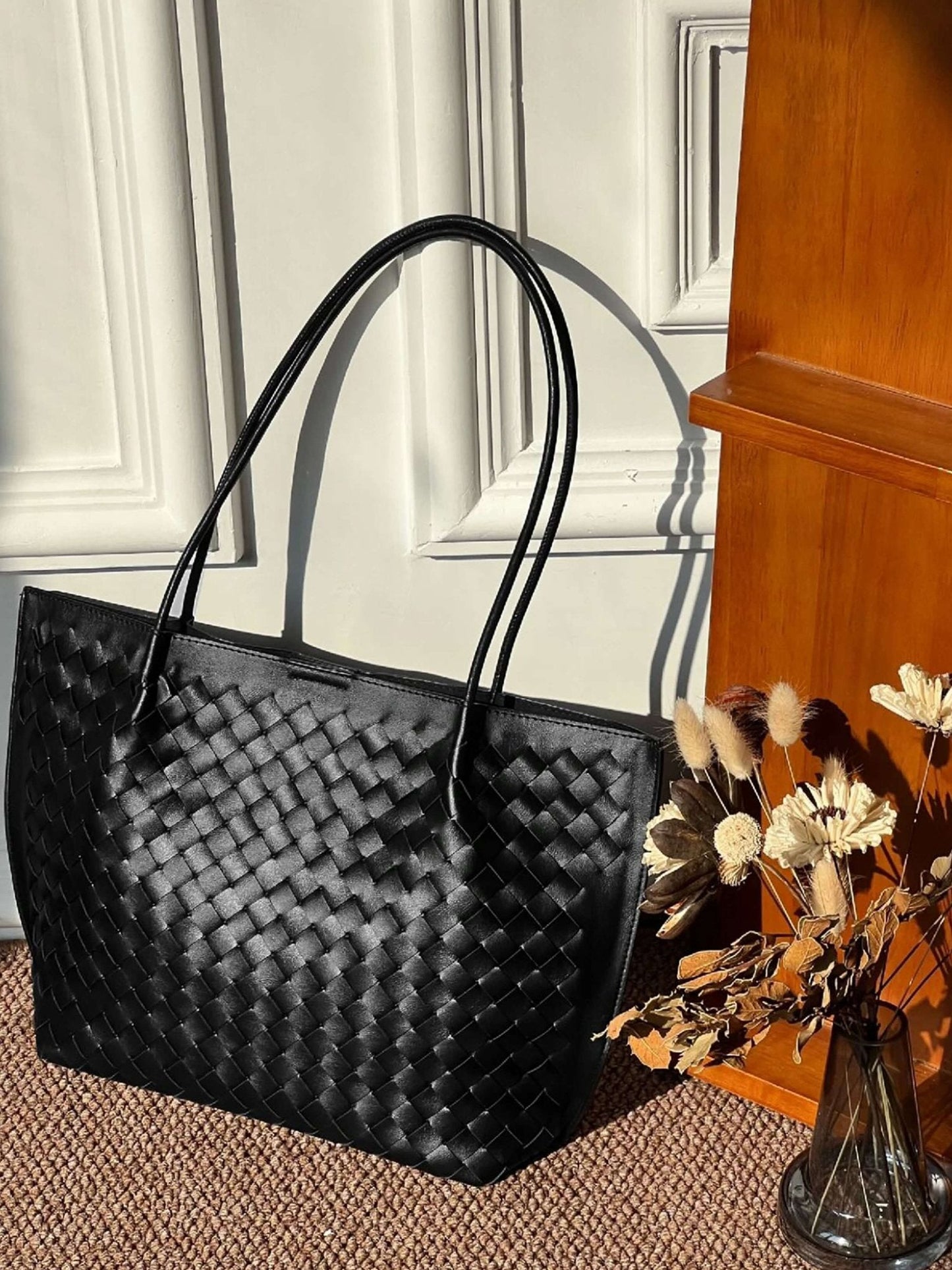 Diana Woven Tote Bag