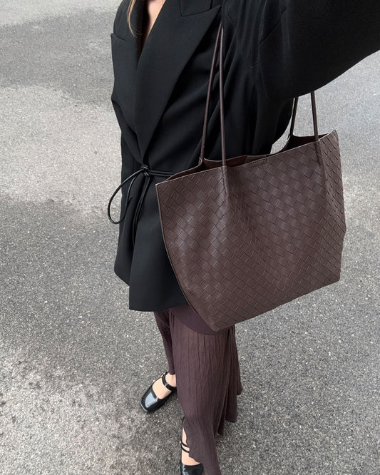 Diana Woven Tote Bag