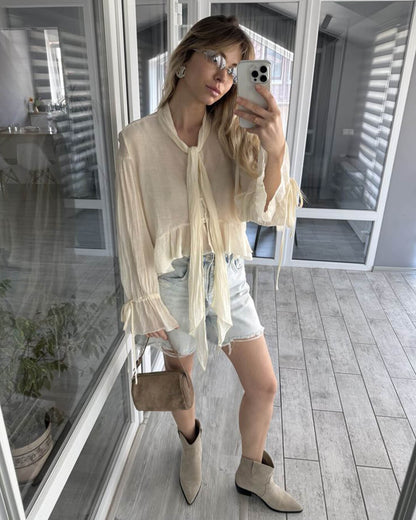 Ellaine Suede Mini Shoulder Bag