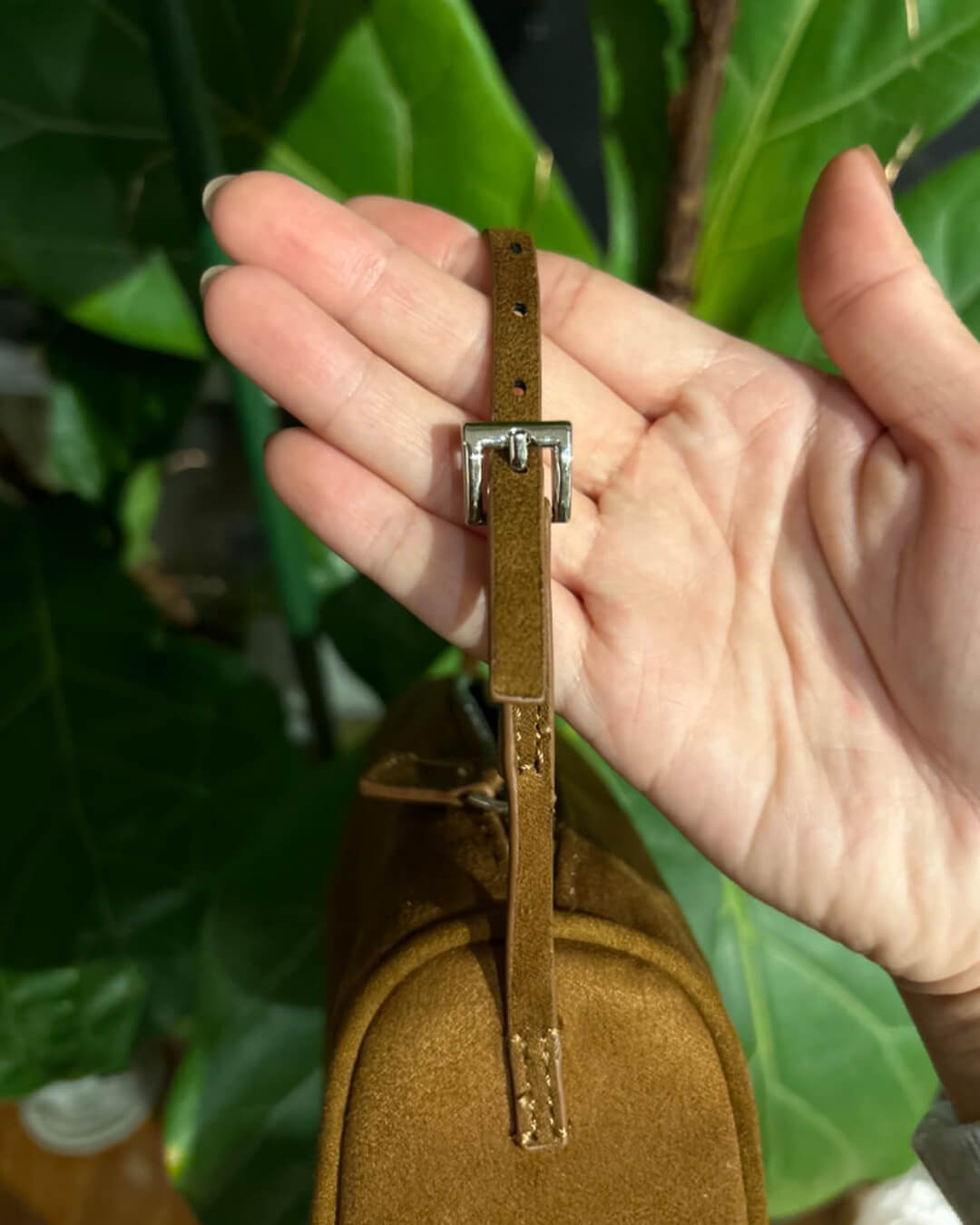 Ellaine Suede Mini Shoulder Bag