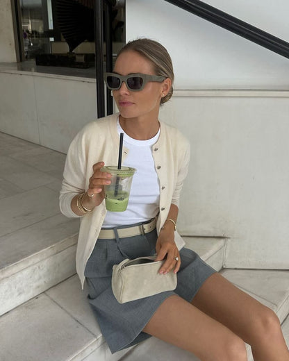 Ellaine Suede Mini Shoulder Bag