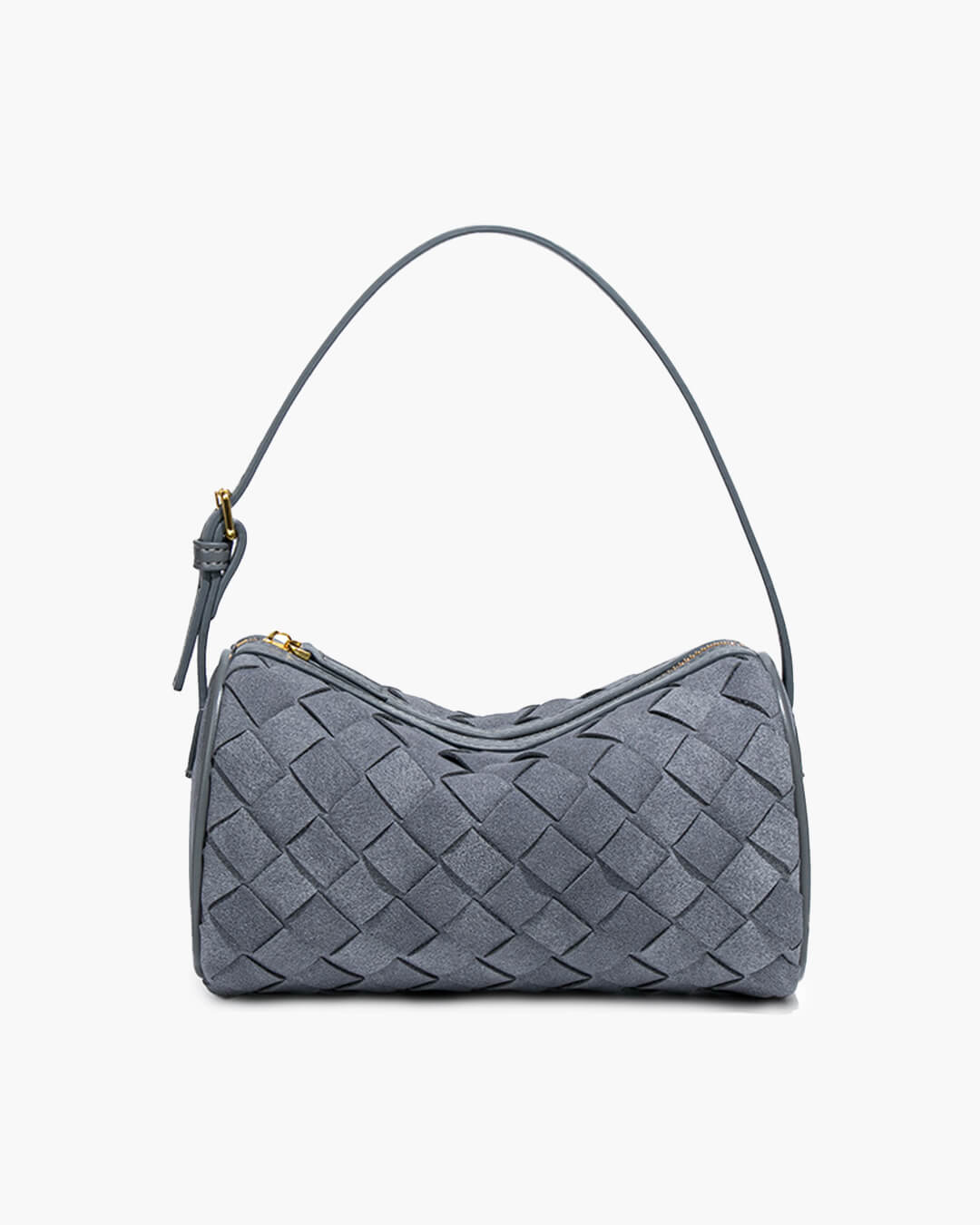 Eva Woven Suede Bag
