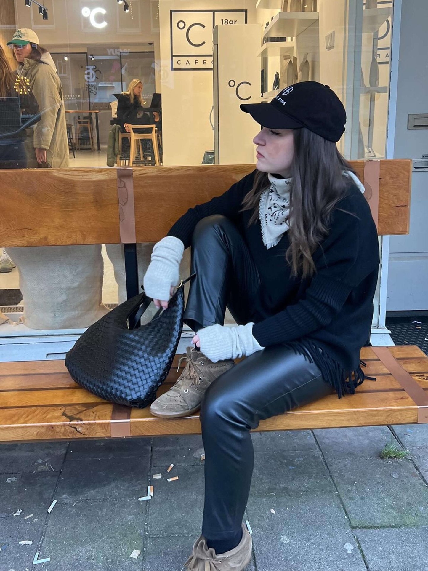 Helen Woven Tote Bag