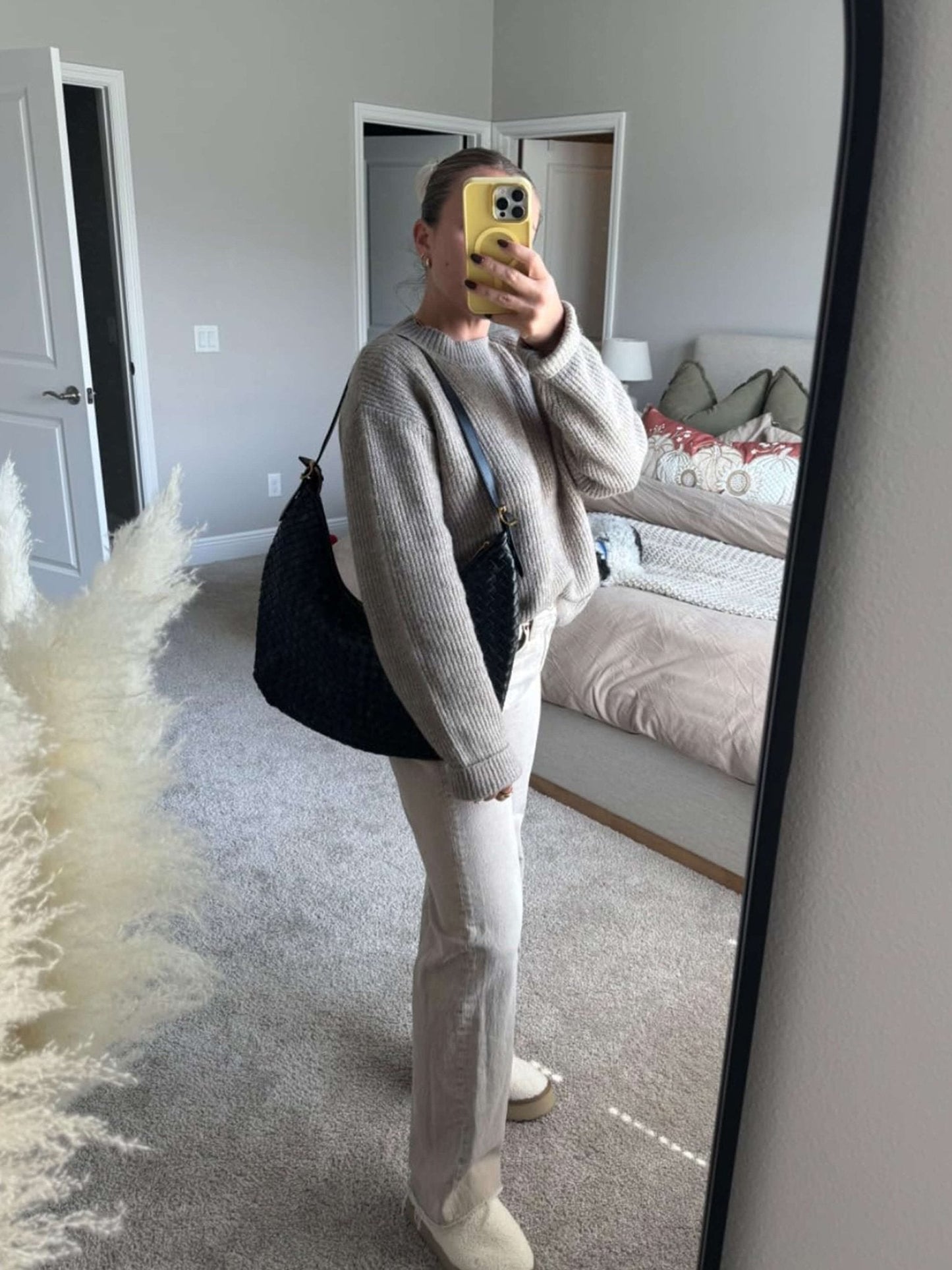 Helen Woven Tote Bag