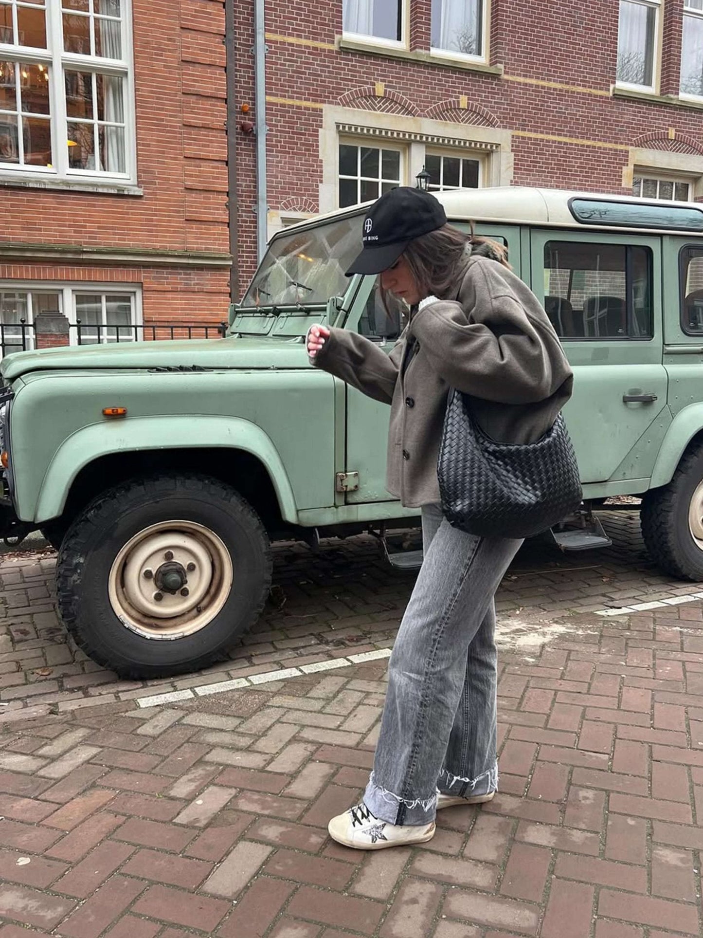 Helen Woven Tote Bag