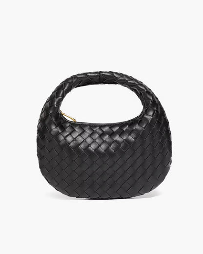 Jessy Woven Hobo Mini Bag