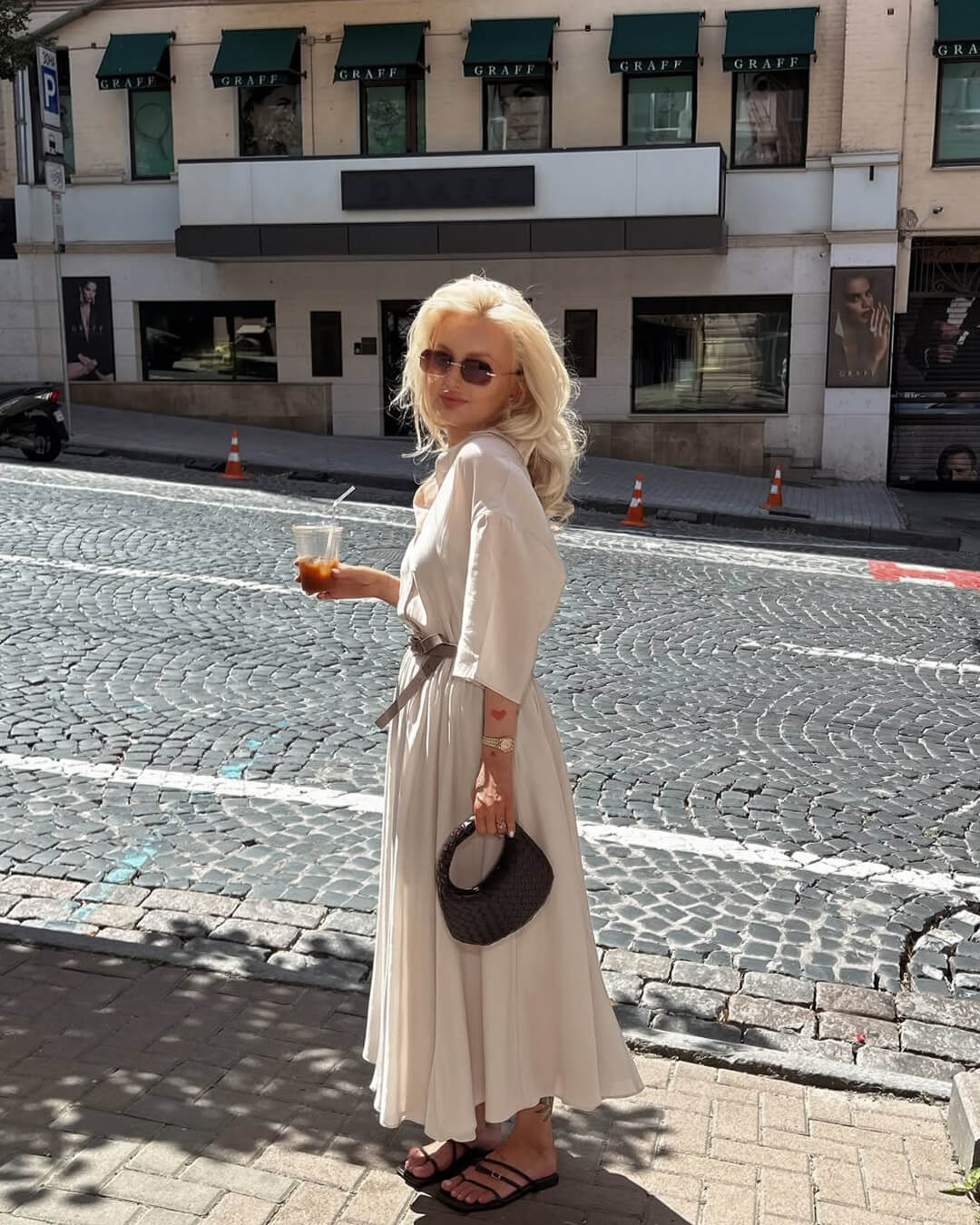 Jessy Woven Hobo Mini Bag