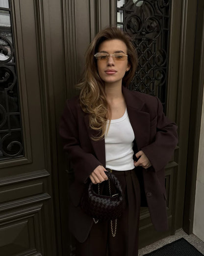 Jessy Woven Hobo Mini Bag