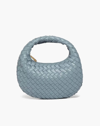Jessy Woven Hobo Mini Bag
