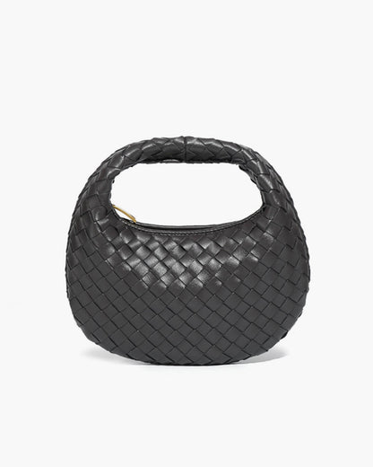 Jessy Woven Hobo Mini Bag