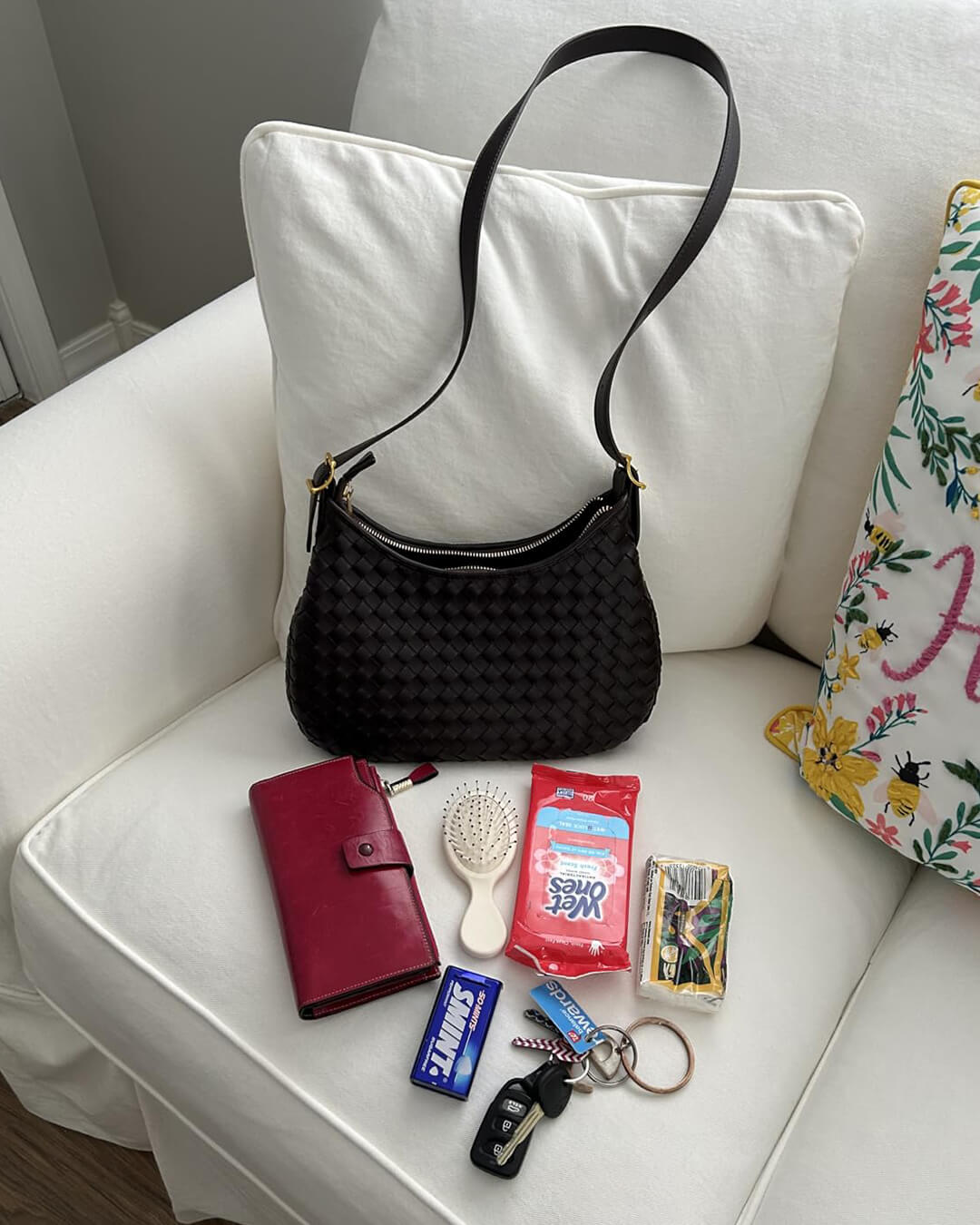 Miriam Woven Tote Bag