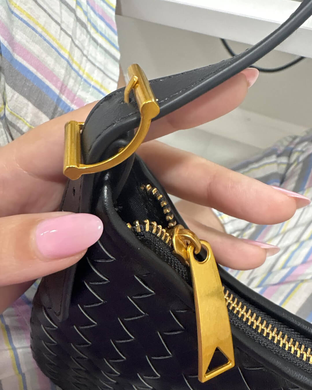 Miriam Woven Tote Bag