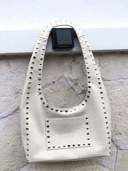 Stefani Studded Tote Bag