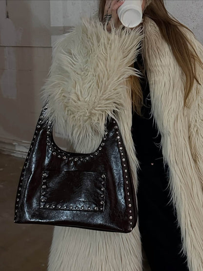 Stefani Studded Tote Bag