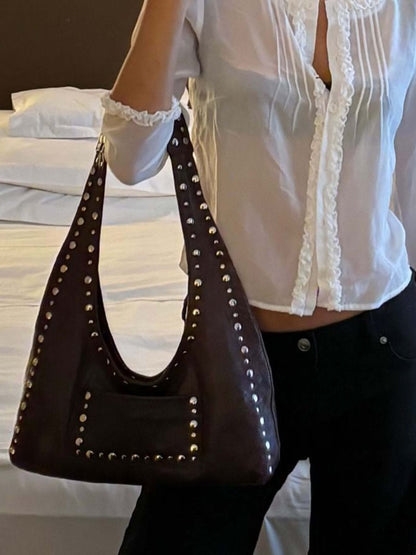 Stefani Studded Tote Bag