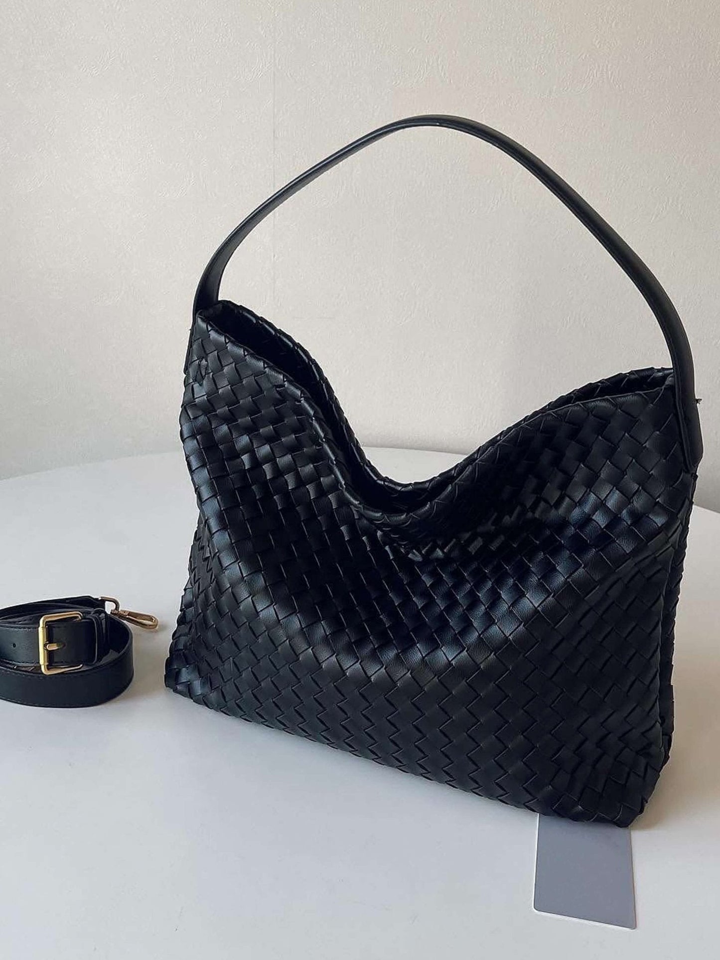 Sylvia Woven Tote Bag